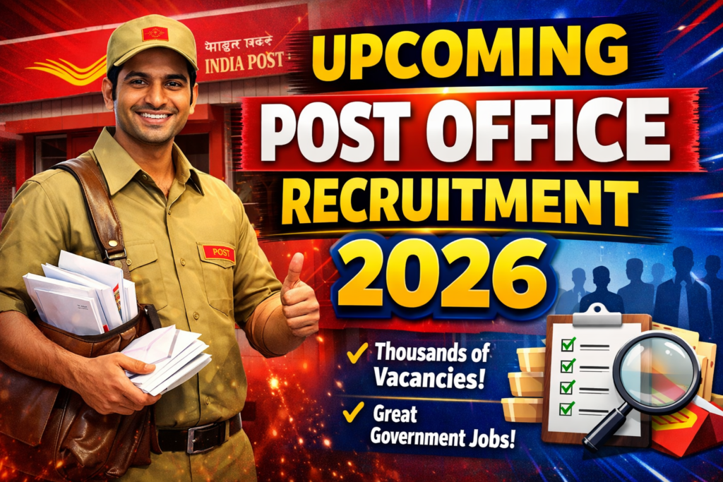 Upcoming Post Office Recruitment 2026: Your Gateway to a Stable Government Career in India Post