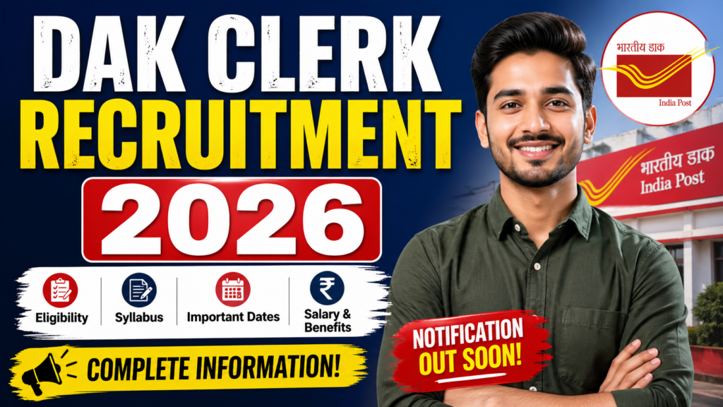 Dak Clerk Recruitment 2026: Your Easy Guide to India Post GDS Jobs (28,740 Vacancies)